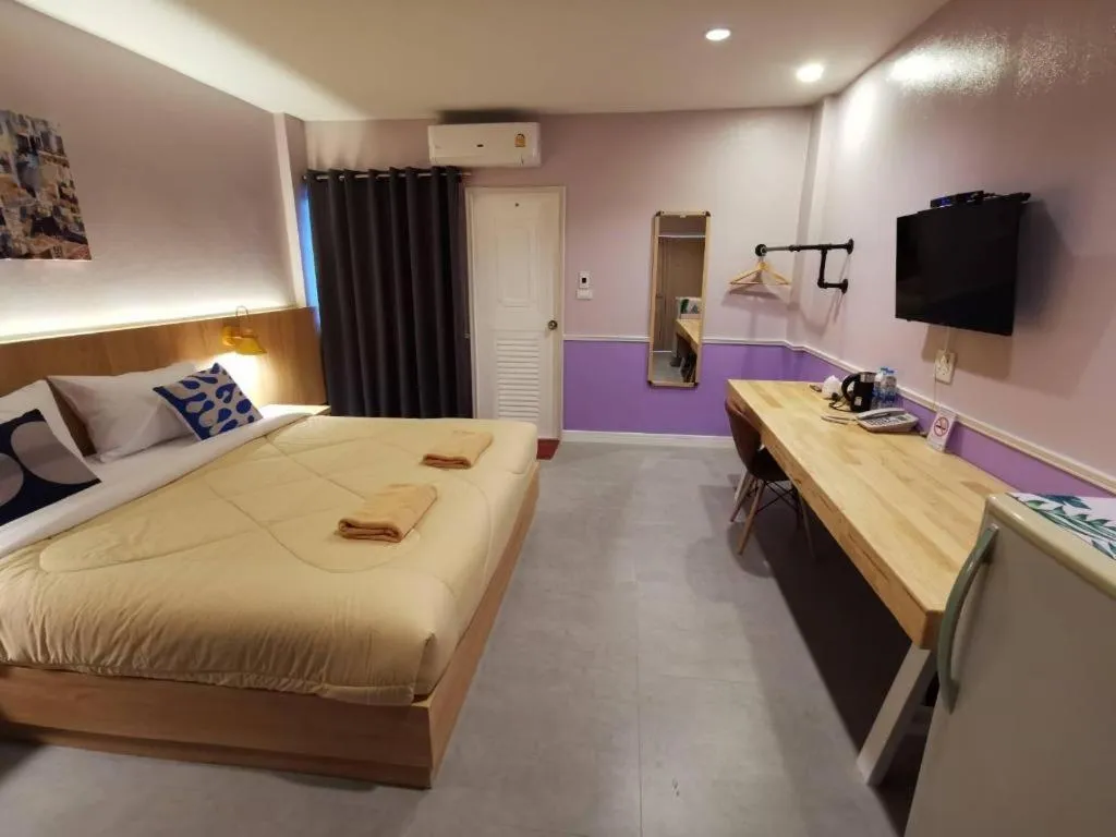 Bed in Kiatwimon Hotel