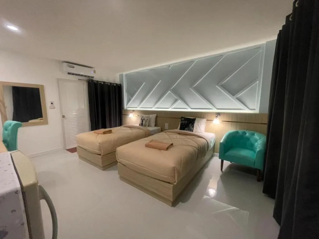 Bed in Kiatwimon Hotel