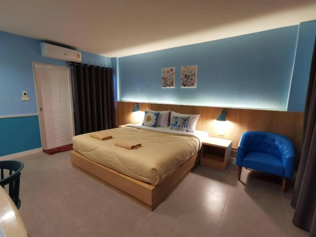 Bed in Kiatwimon Hotel