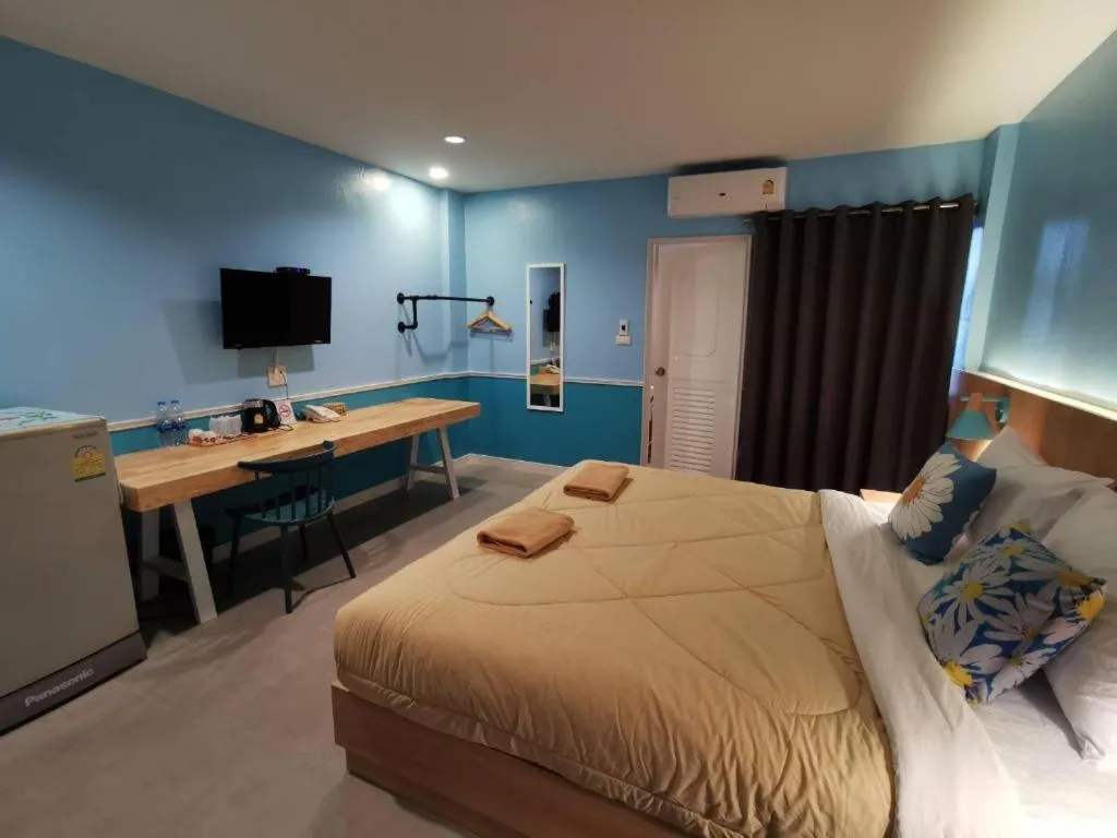 Bed in Kiatwimon Hotel