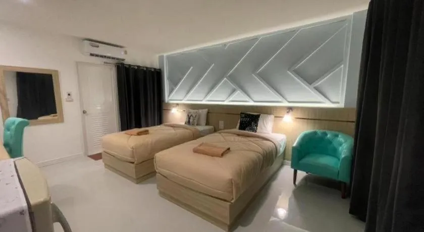 Bed in Kiatwimon Hotel