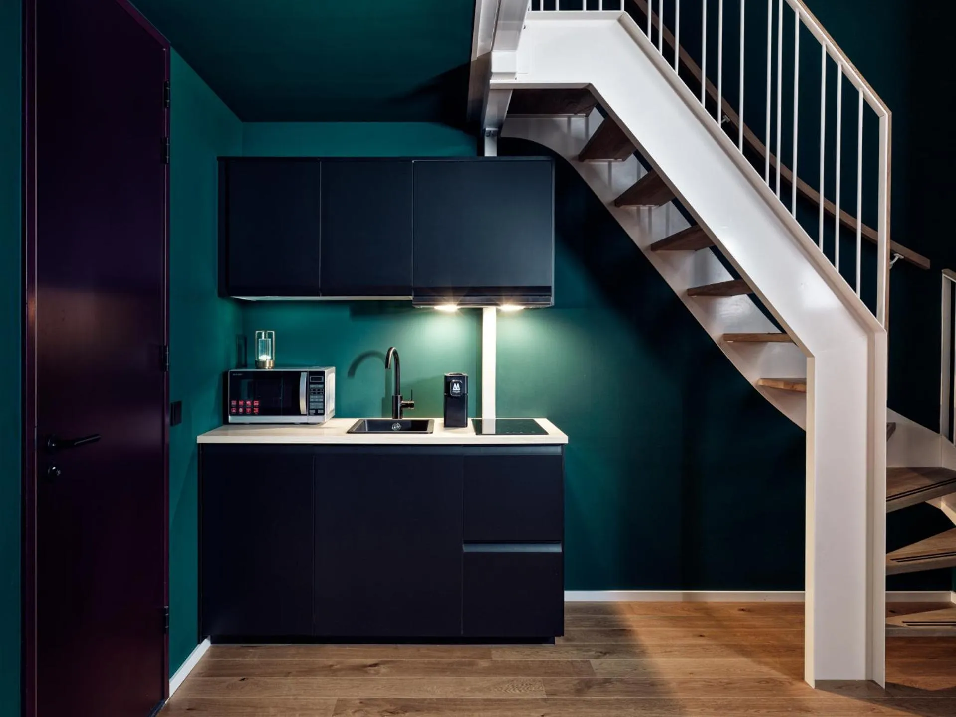 Kitchen or kitchenette in The Ald Hotel