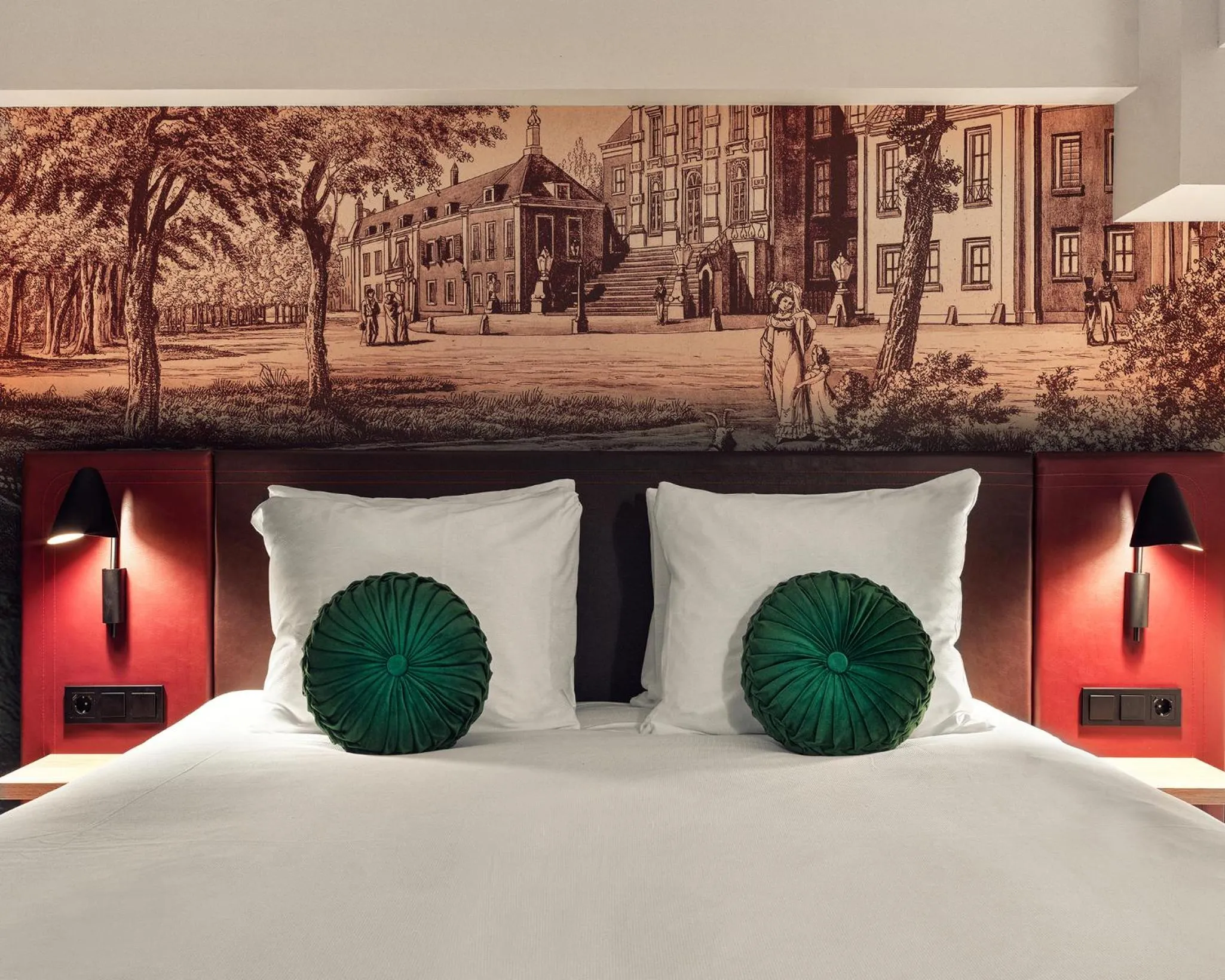 Bed in The Ald Hotel