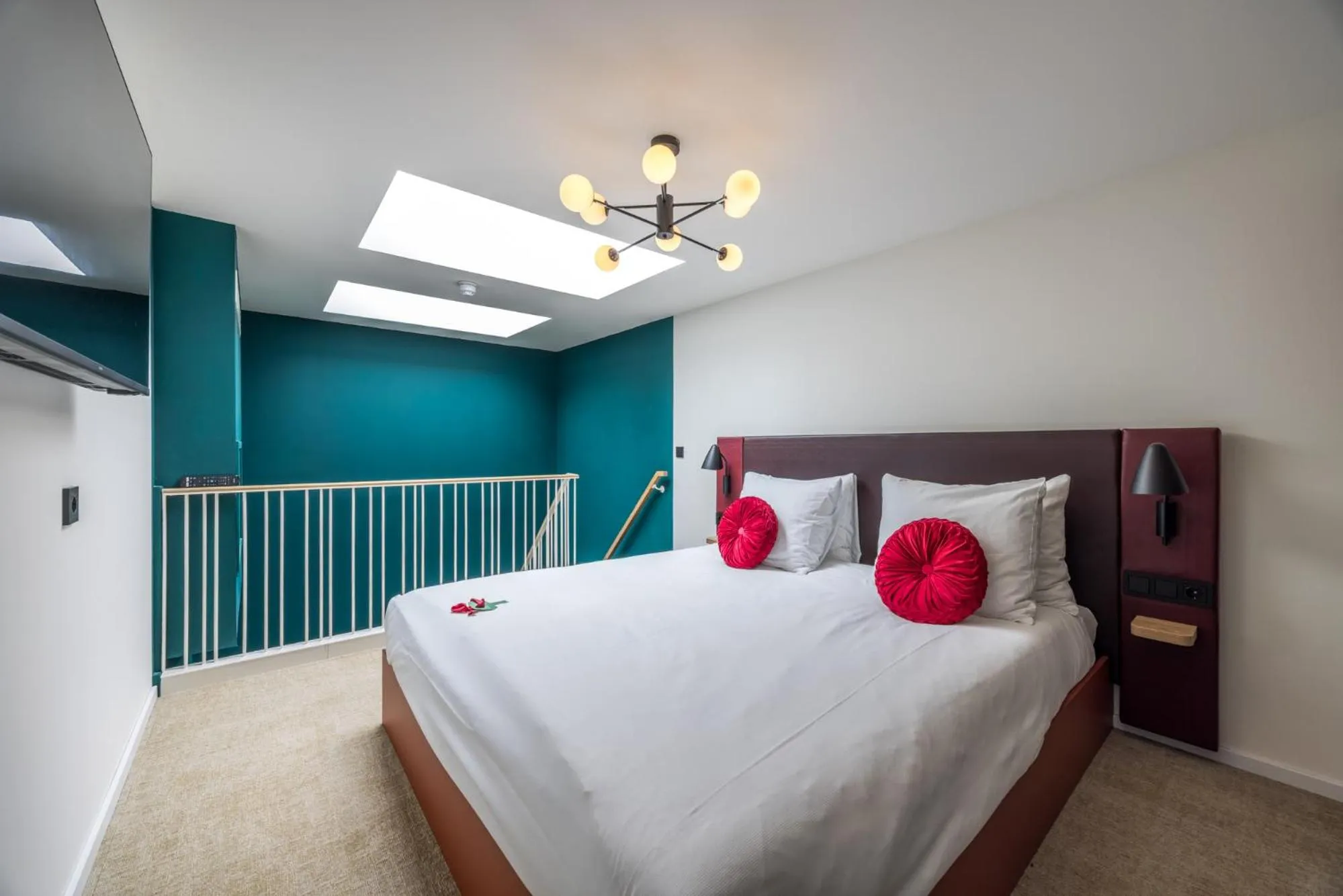 Bed in The ALD Boutique Hotel