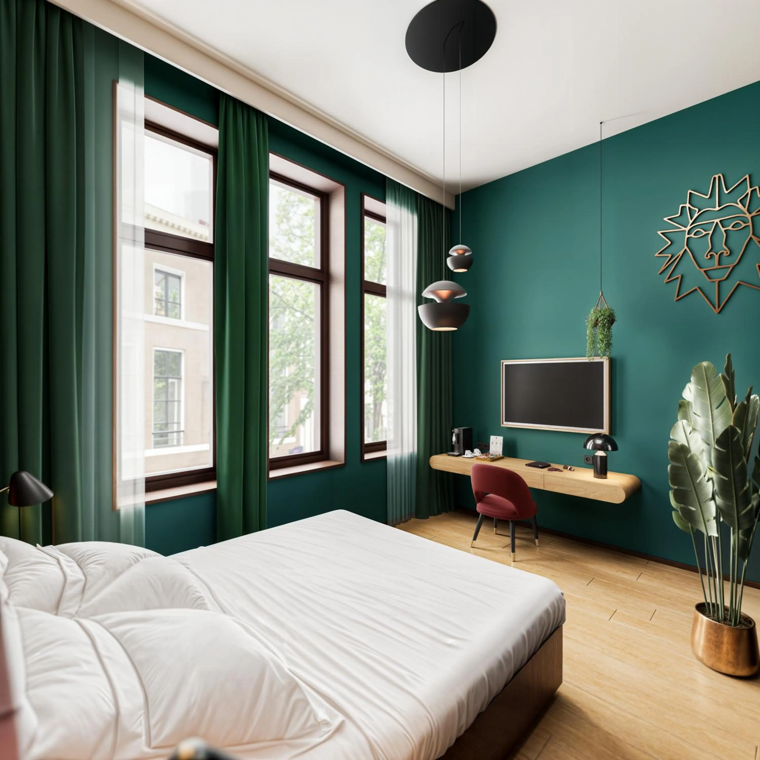 Bedroom, Bed in The Ald Hotel