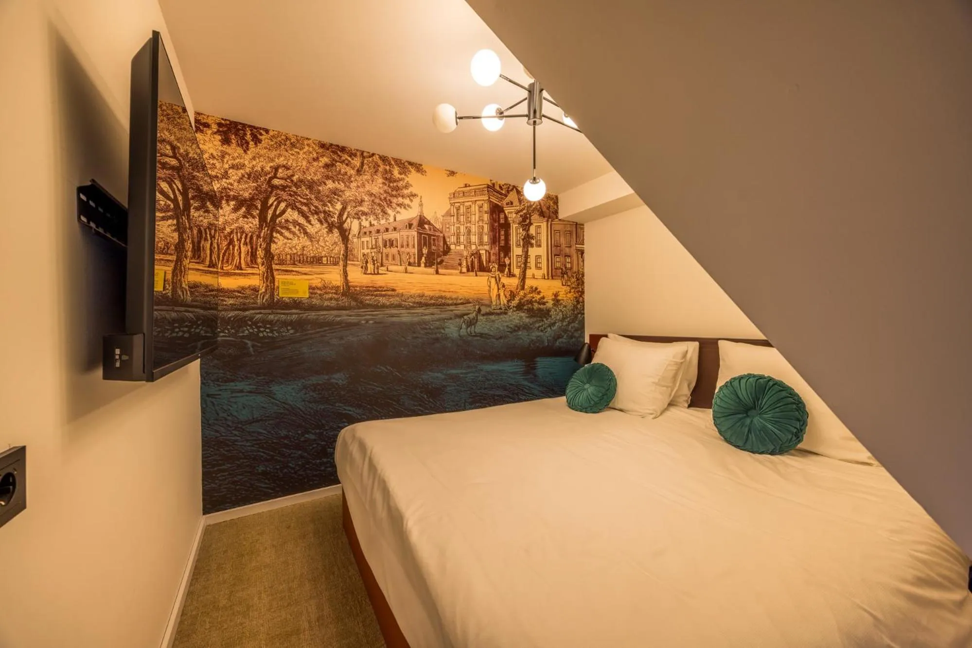 Bed in The ALD Boutique Hotel