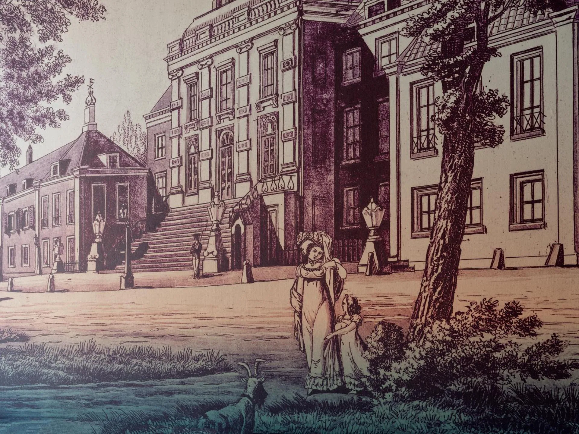 Decorative detail in The Ald Hotel