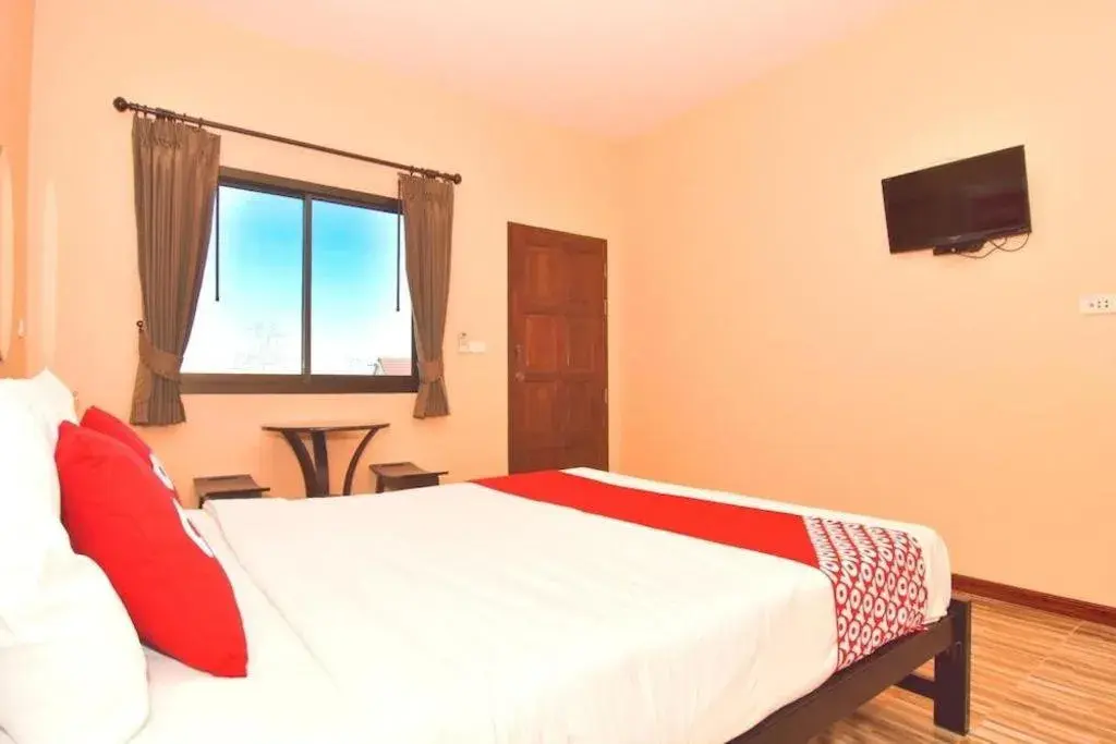 Bed in OYO 481 Baan Kai Na Bed in OYO 481 Baan Kai Na