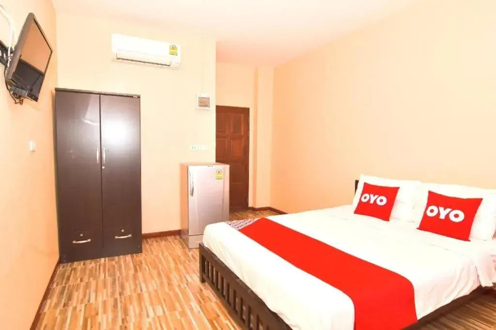 Bed in OYO 481 Baan Kai Na Bed in OYO 481 Baan Kai Na