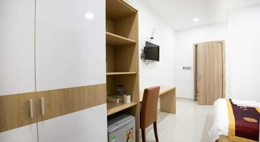 Bed in Hoang Mai Hotel