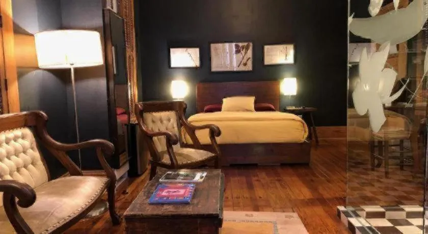 Bed in Hotel Frederick