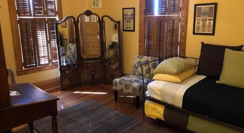 Bed in Hotel Frederick