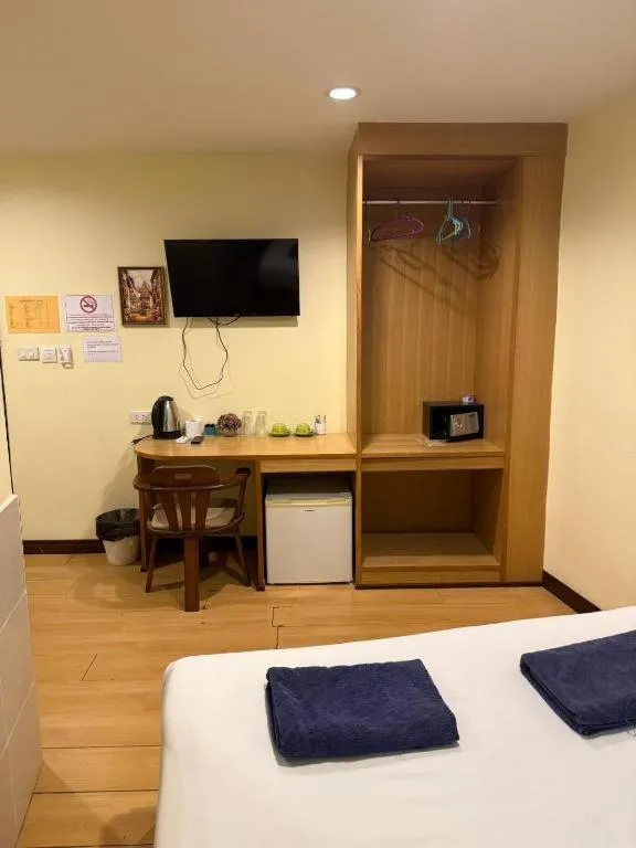 Bed in A7 Hotel Pattaya