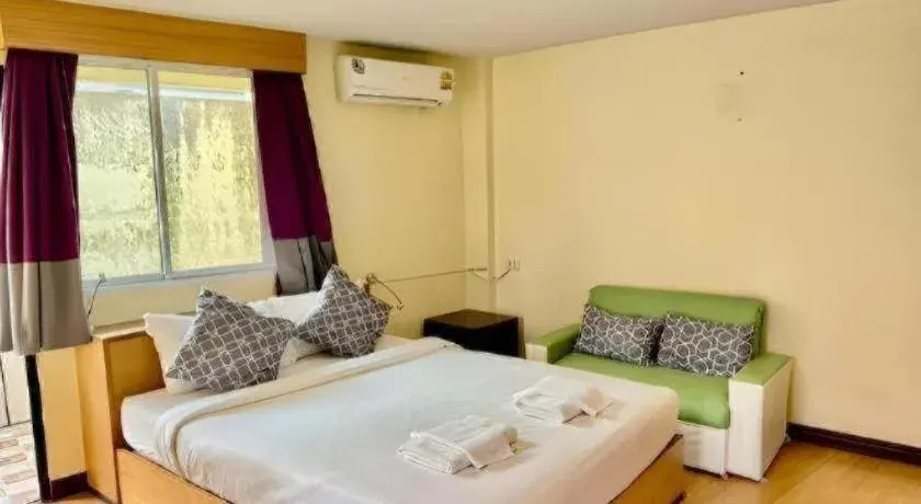 Bed in A7 Hotel Pattaya Bed in A7 Hotel Pattaya