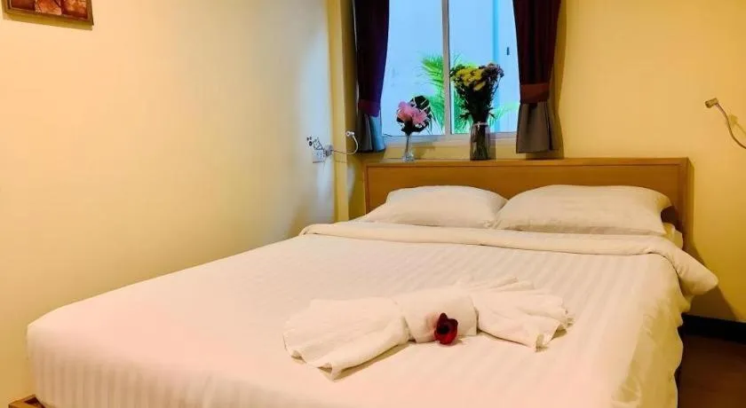Bed in A7 Hotel Pattaya
