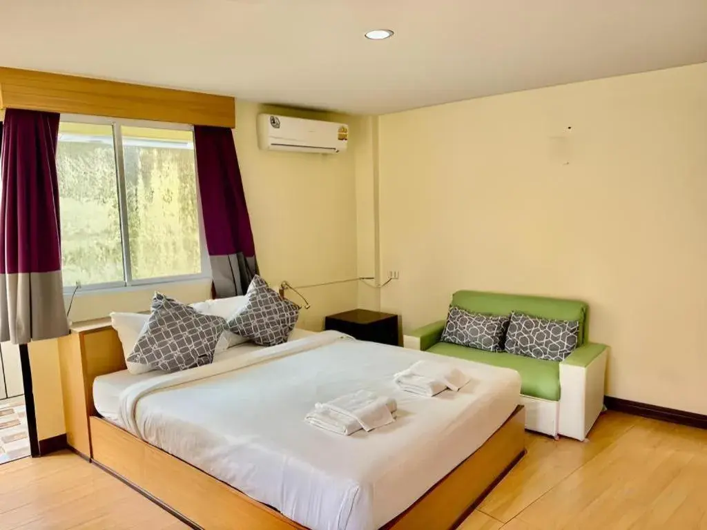 Bed in A7 Hotel Pattaya Bed in A7 Hotel Pattaya