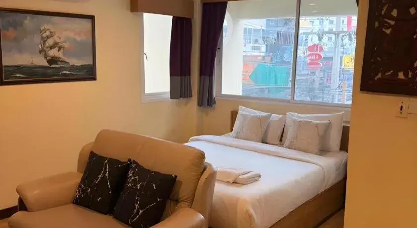 Bed in A7 Hotel Pattaya Bed in A7 Hotel Pattaya