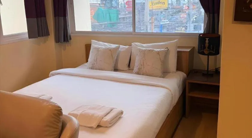 Bed in A7 Hotel Pattaya