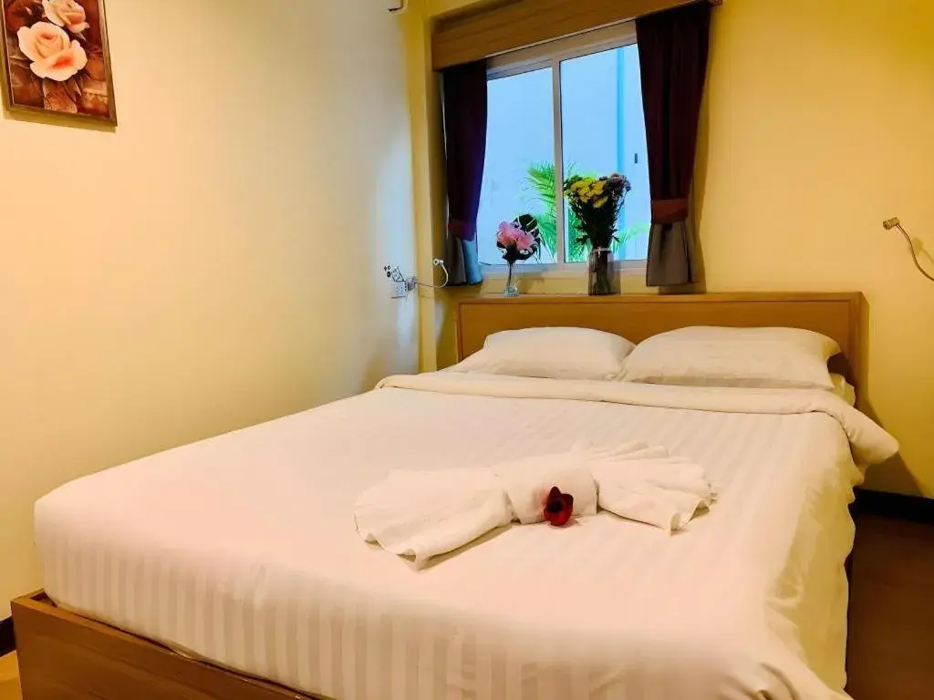 Bed in A7 Hotel Pattaya Bed in A7 Hotel Pattaya