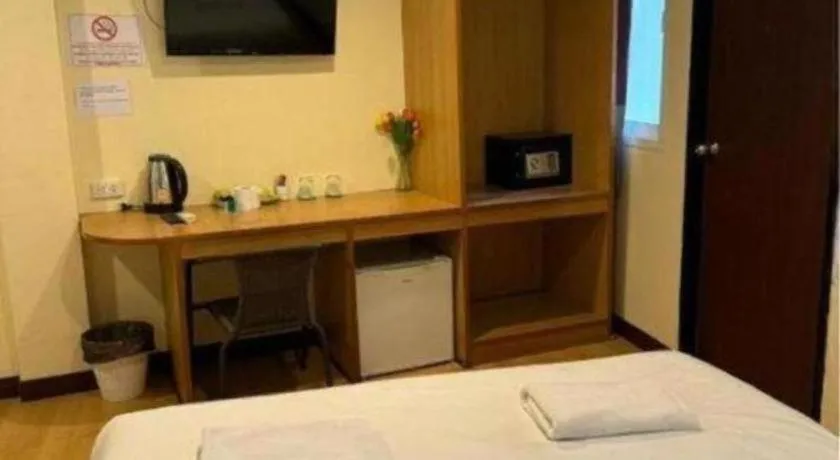 Bed in A7 Hotel Pattaya