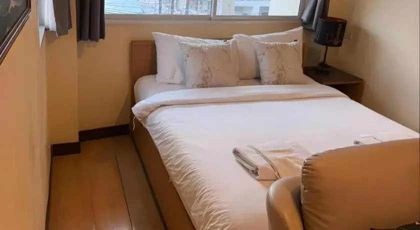 Bed in A7 Hotel Pattaya Bed in A7 Hotel Pattaya