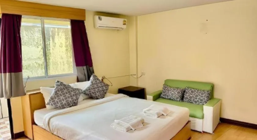 Bed in A7 Hotel Pattaya