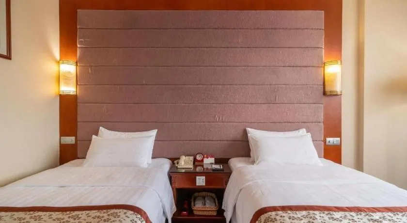 Bed in Quanzhou Hotel