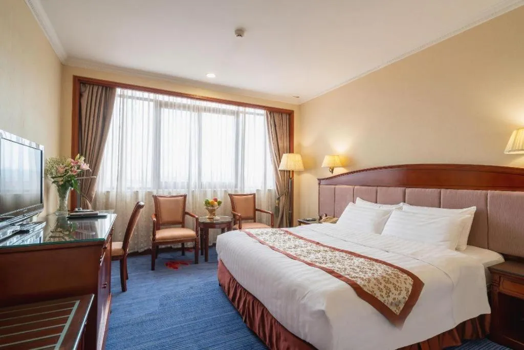 Bed in Quanzhou Hotel