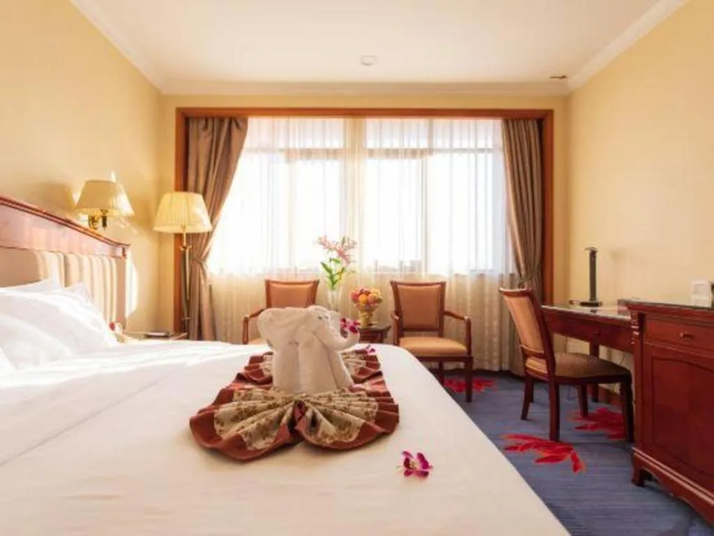 Bed in Quanzhou Hotel