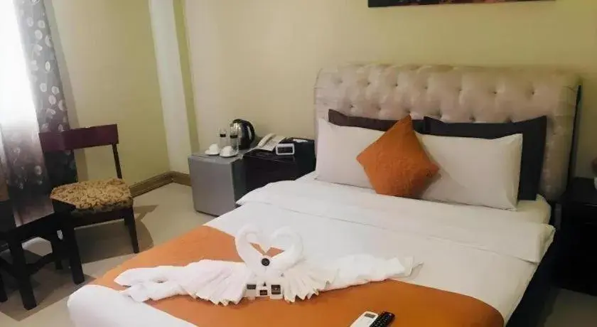 Bed in Clark Imperial Hotel Bed in Clark Imperial Hotel