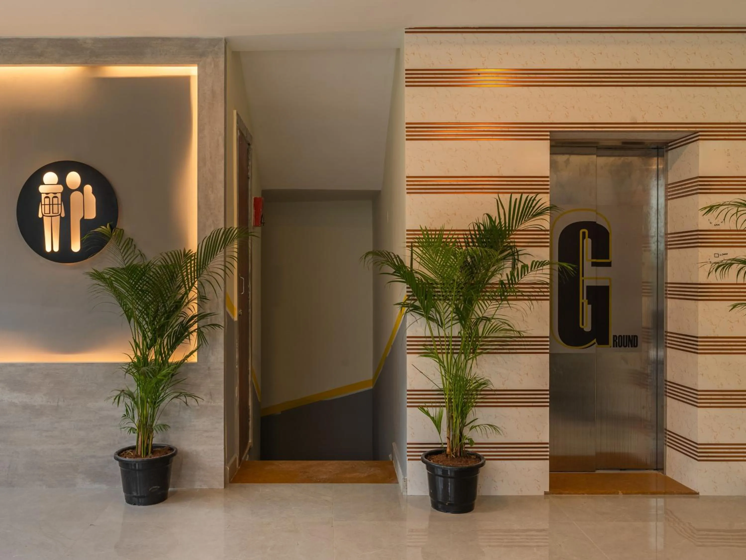 elevator in The Hosteller Hyderabad, HITEC City