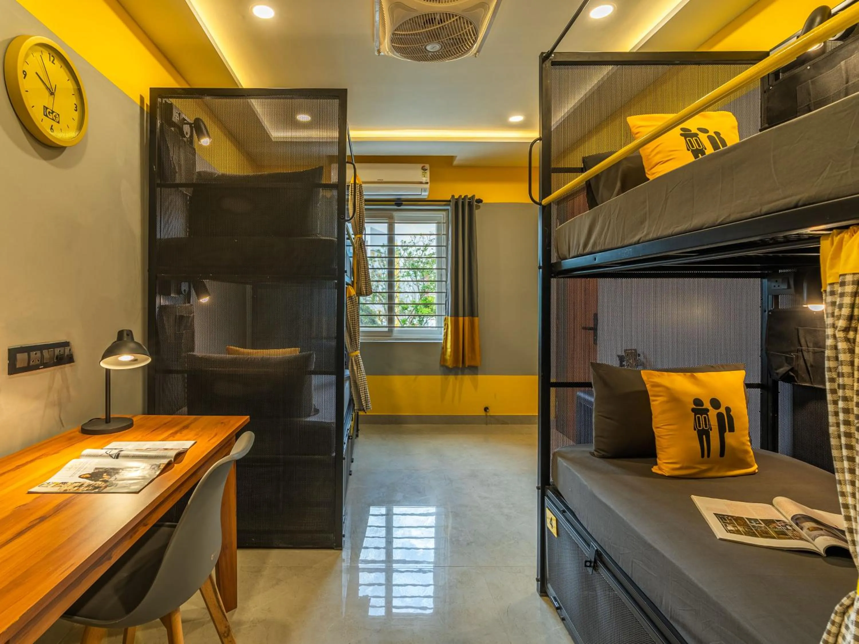 Bedroom in The Hosteller Hyderabad, HITEC City