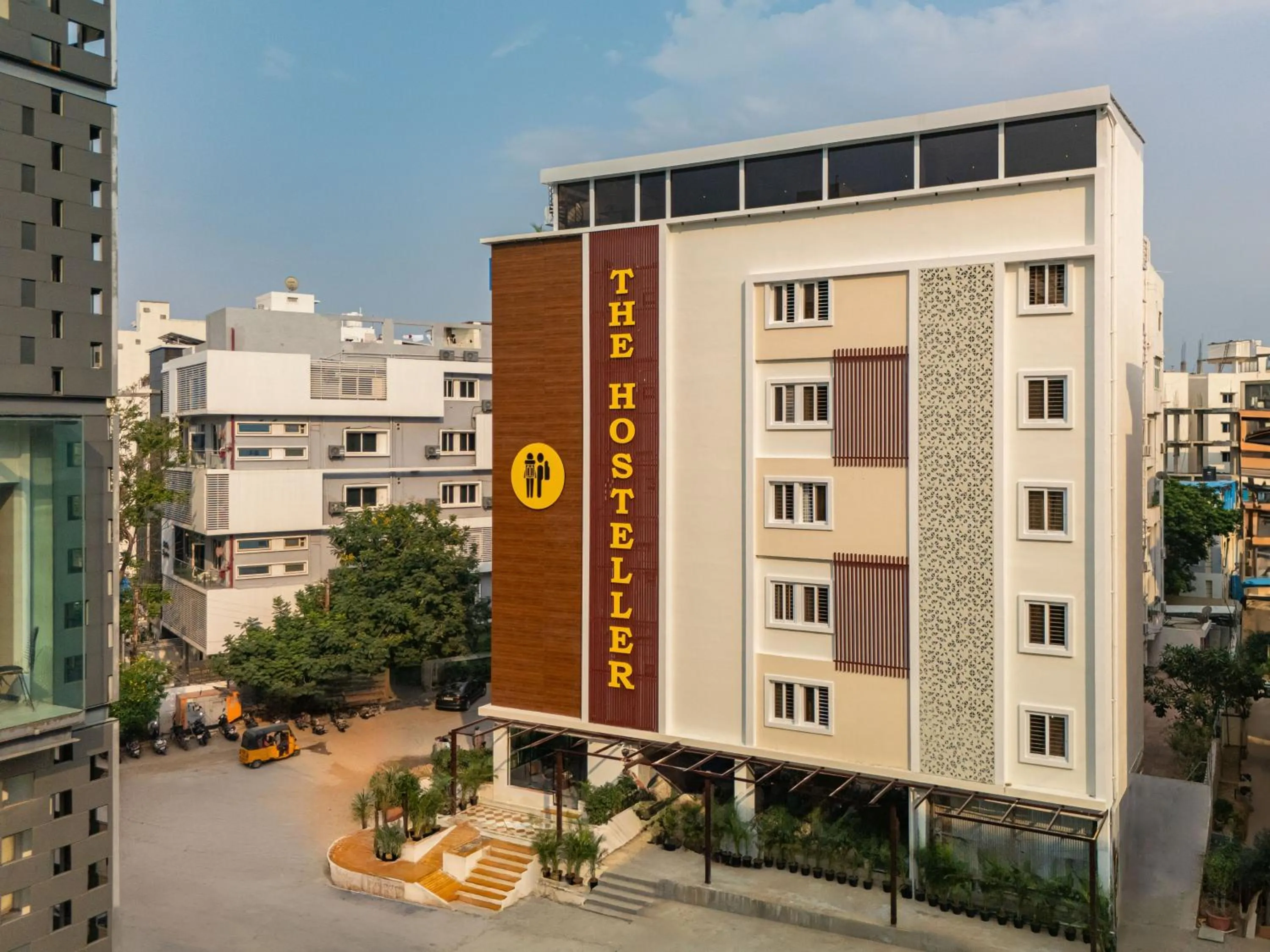 Property building in The Hosteller Hyderabad, HITEC City