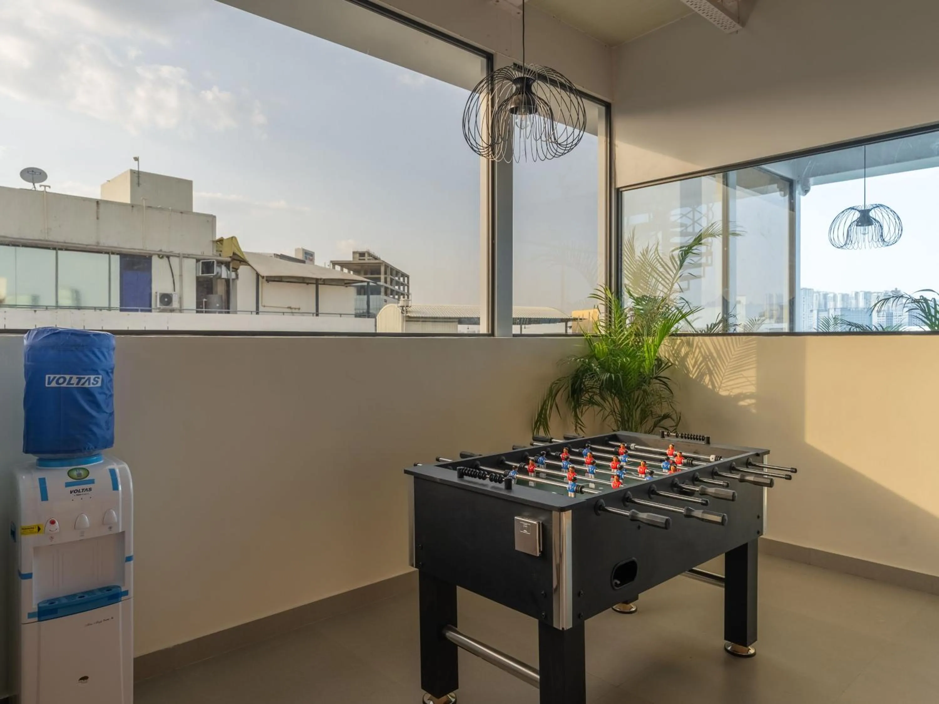 Table tennis in The Hosteller Hyderabad, HITEC City