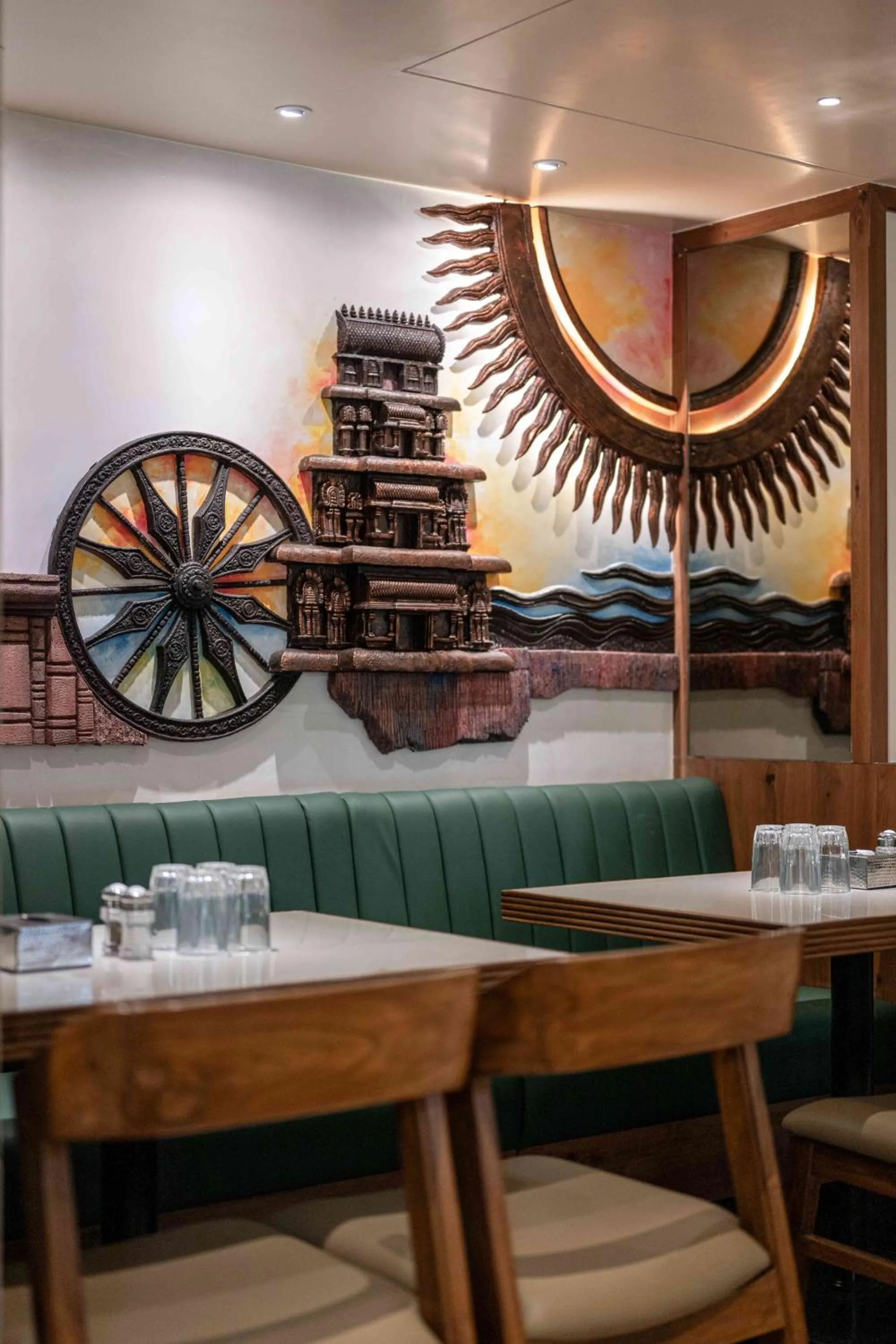 Restaurant/places to eat in Nine Square Residency