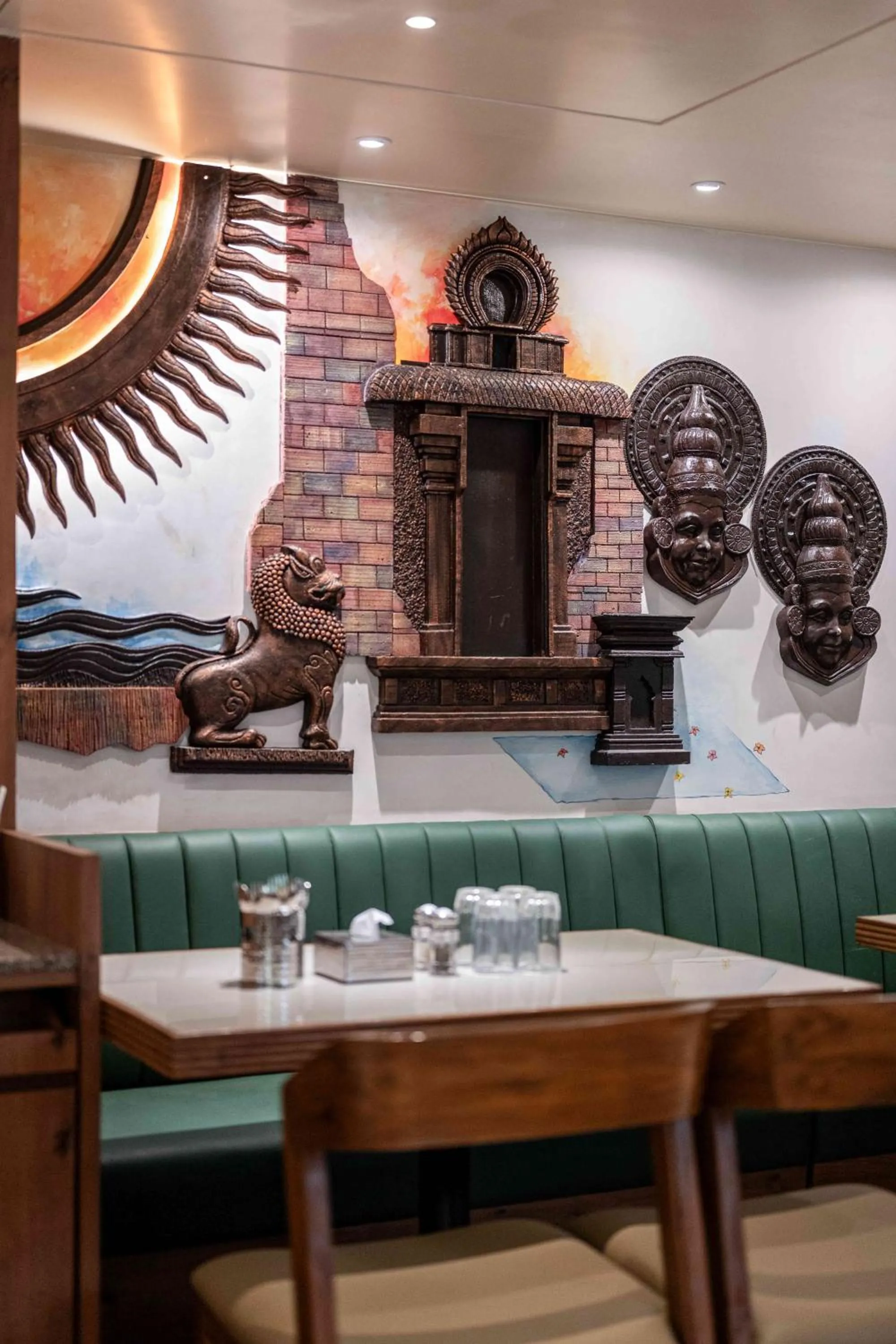 Restaurant/places to eat in Nine Square Residency