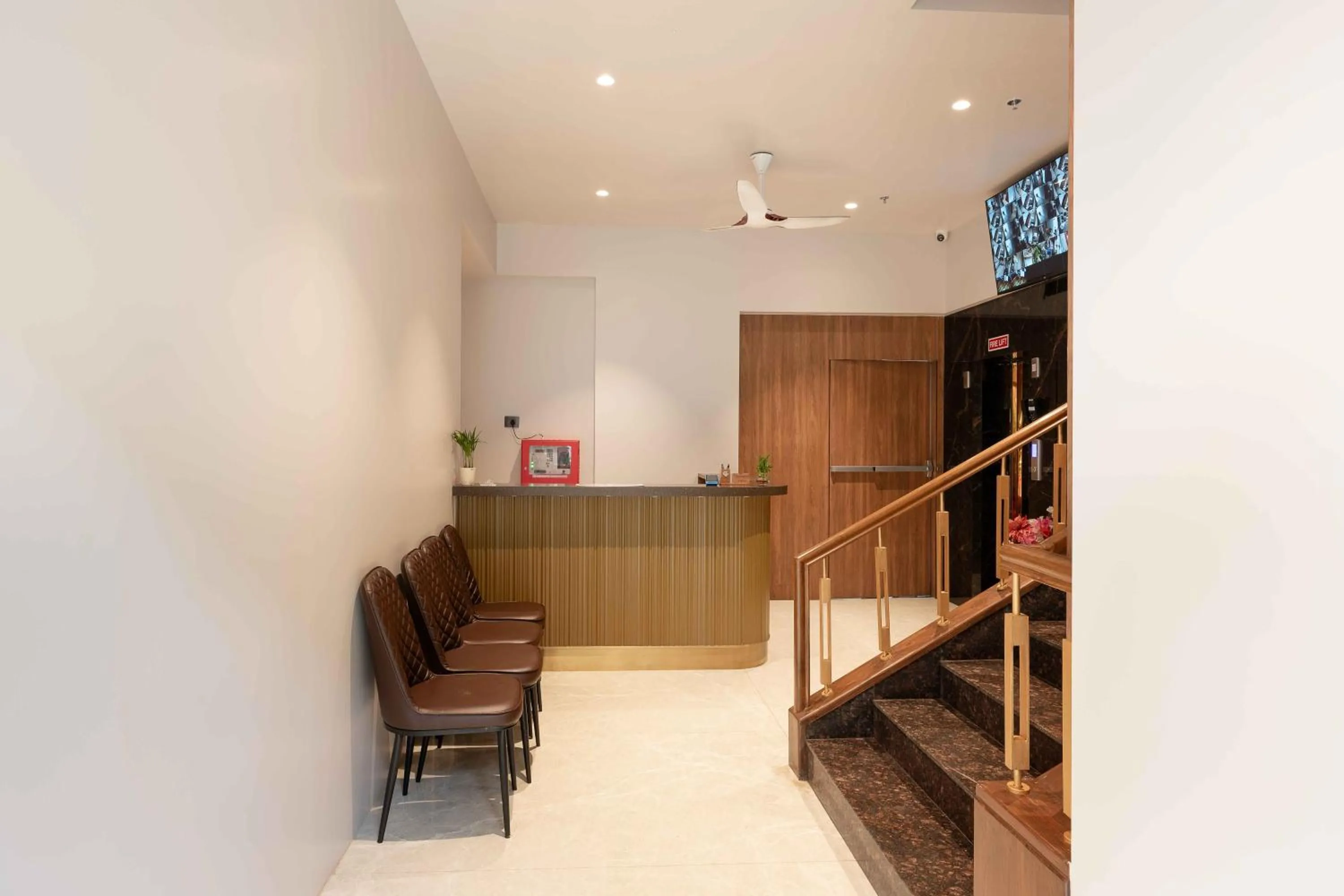 Lobby or reception in Nine Square Residency
