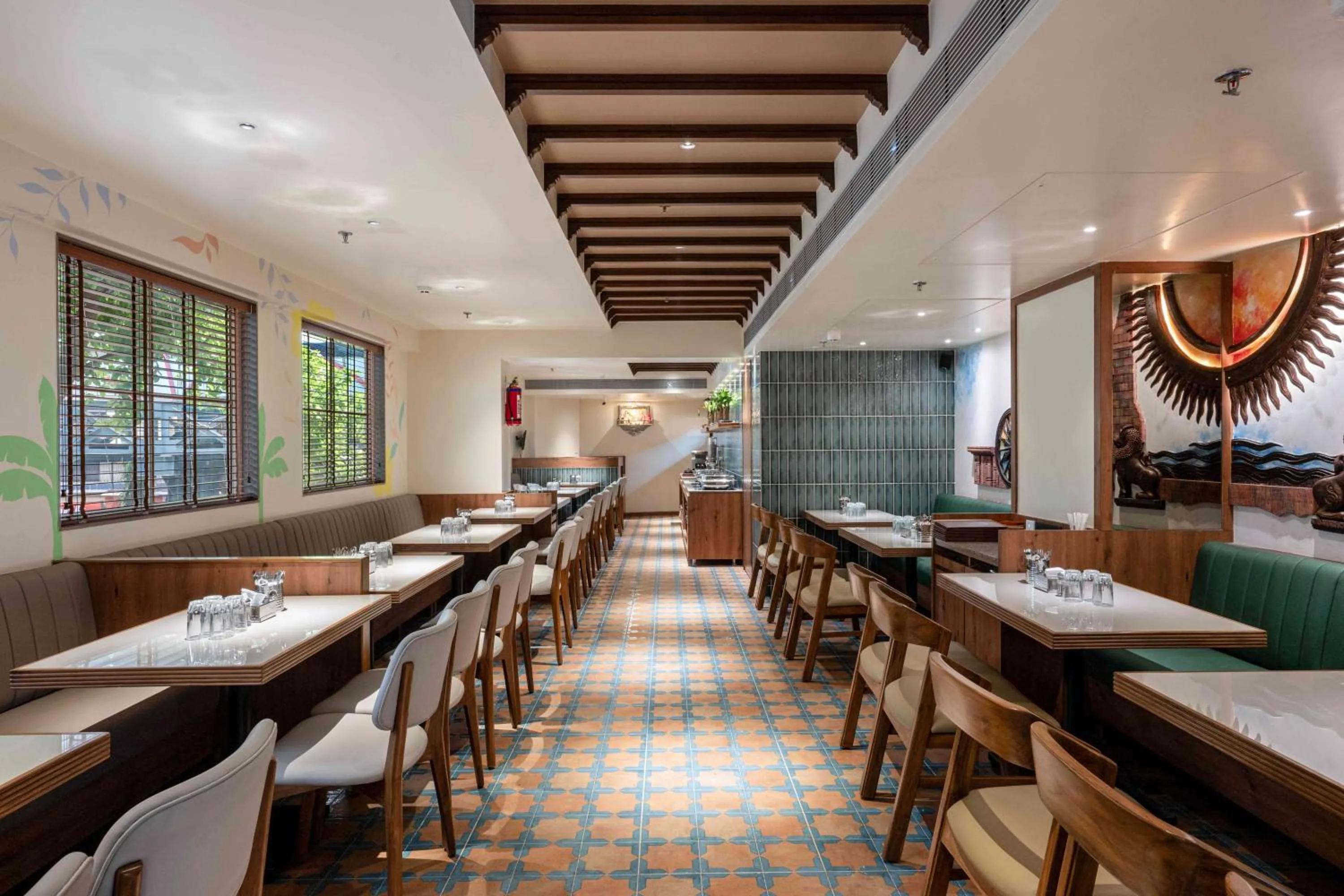 Restaurant/places to eat in Nine Square Residency