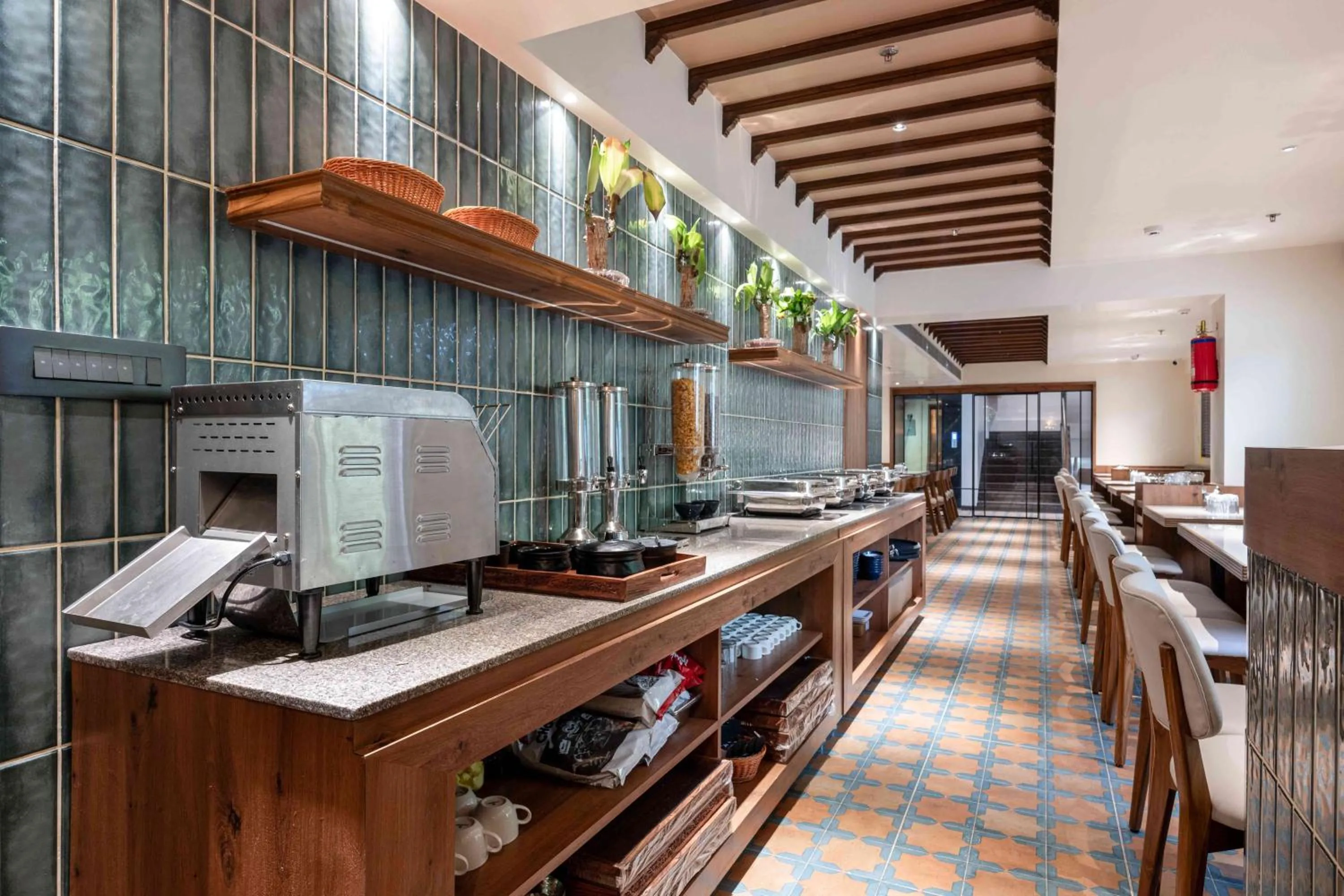 Restaurant/places to eat in Nine Square Residency