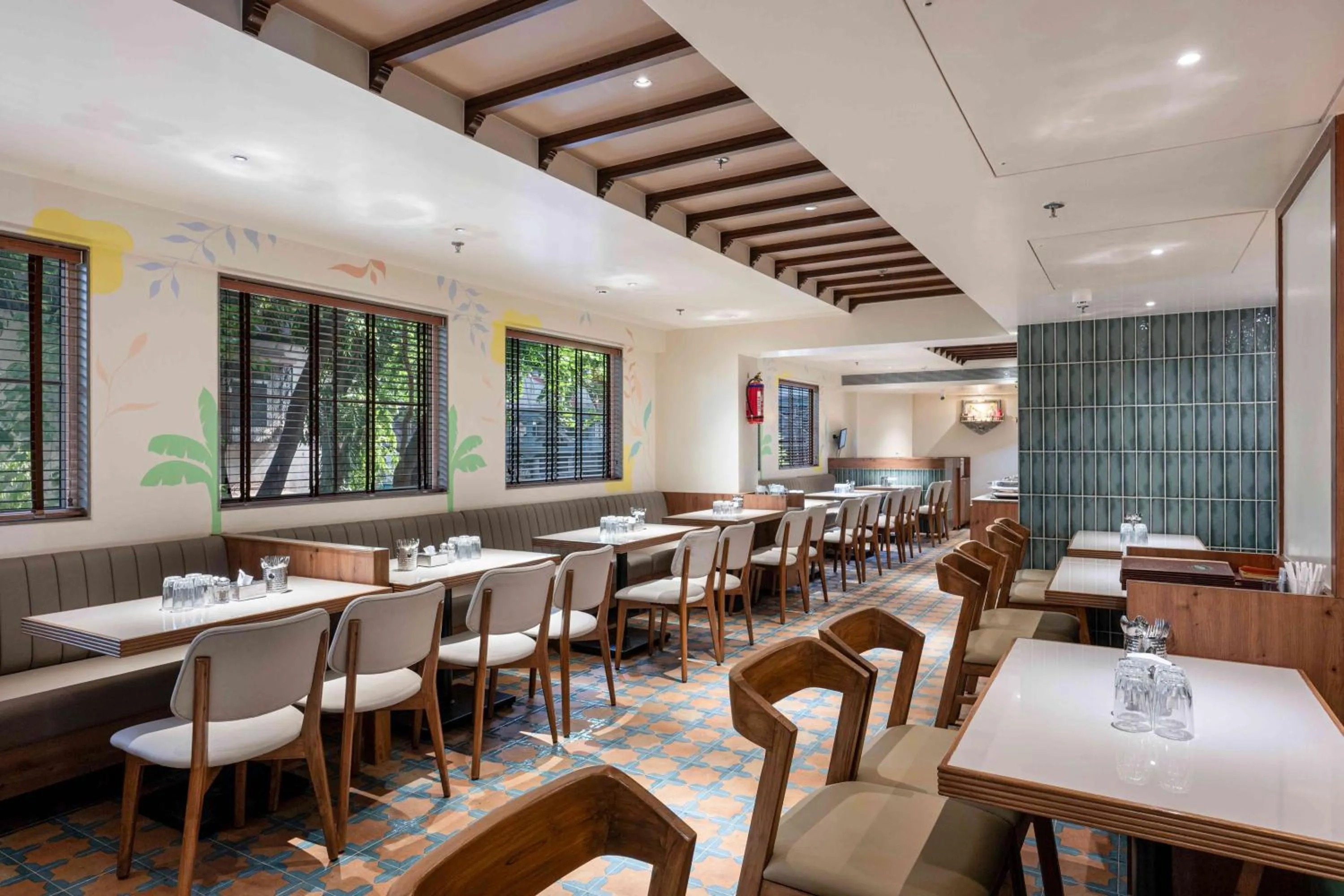 Restaurant/places to eat in Nine Square Residency