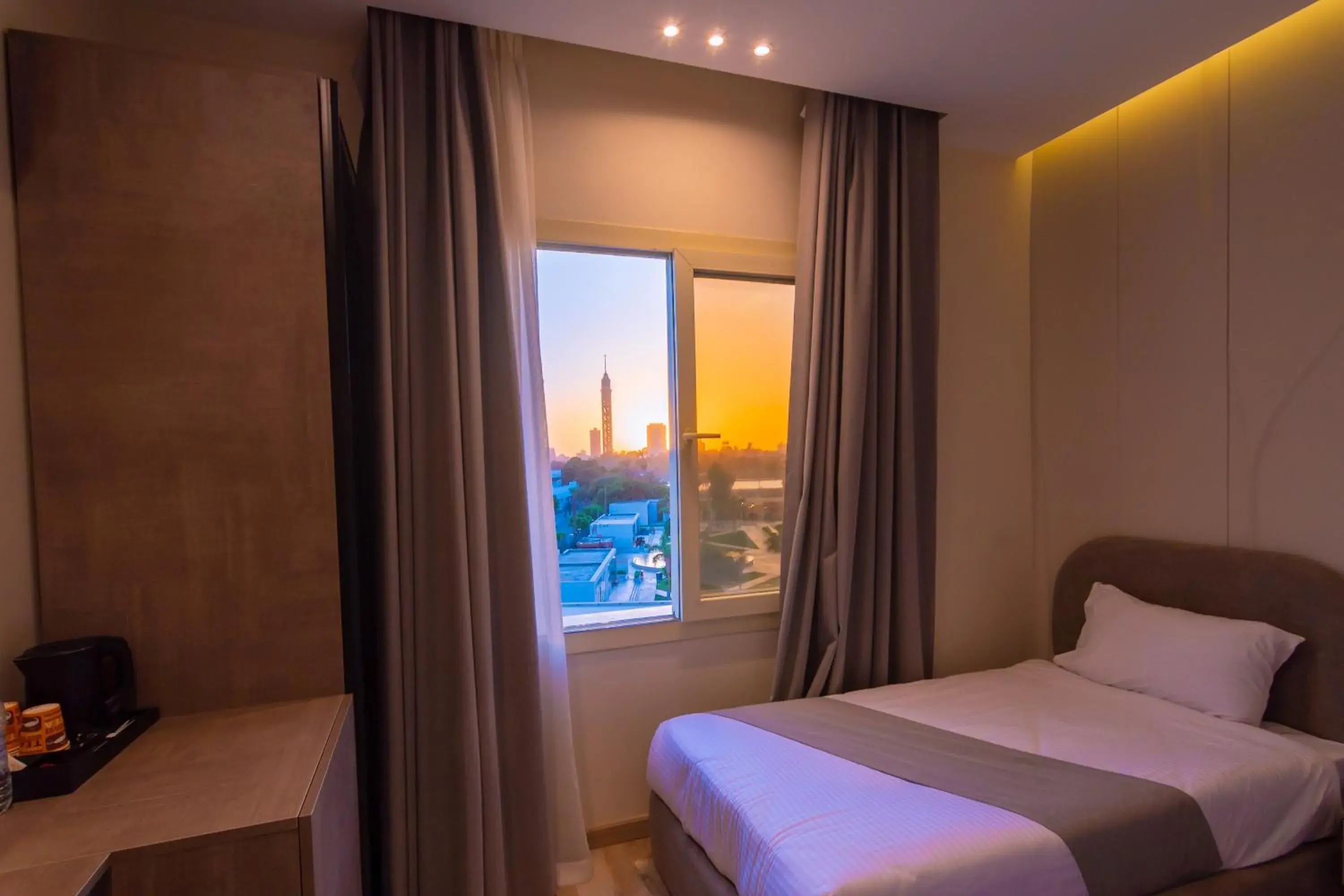 Superior Twin Room with City View in Elevana Boutique hotel Superior Twin Room with City View in Elevana Boutique hotel