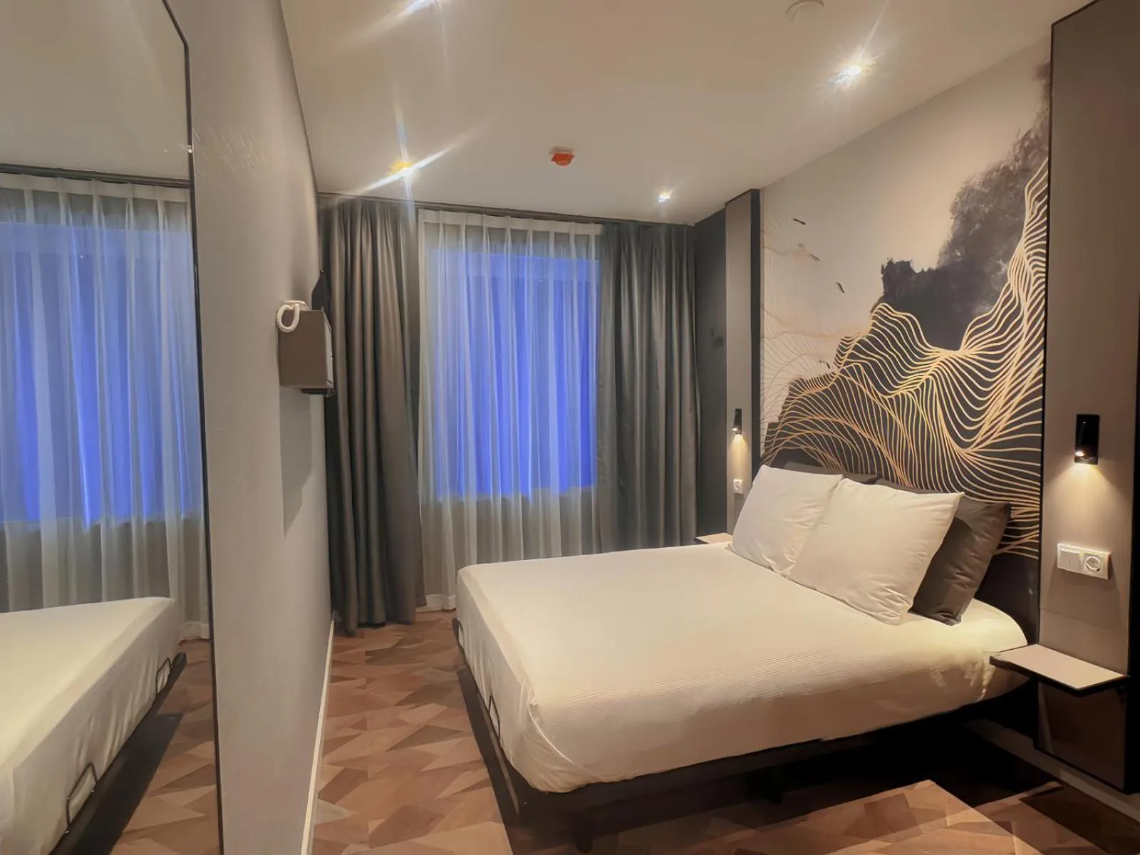 Bedroom, Bed in Nebula Hotel by Ine's