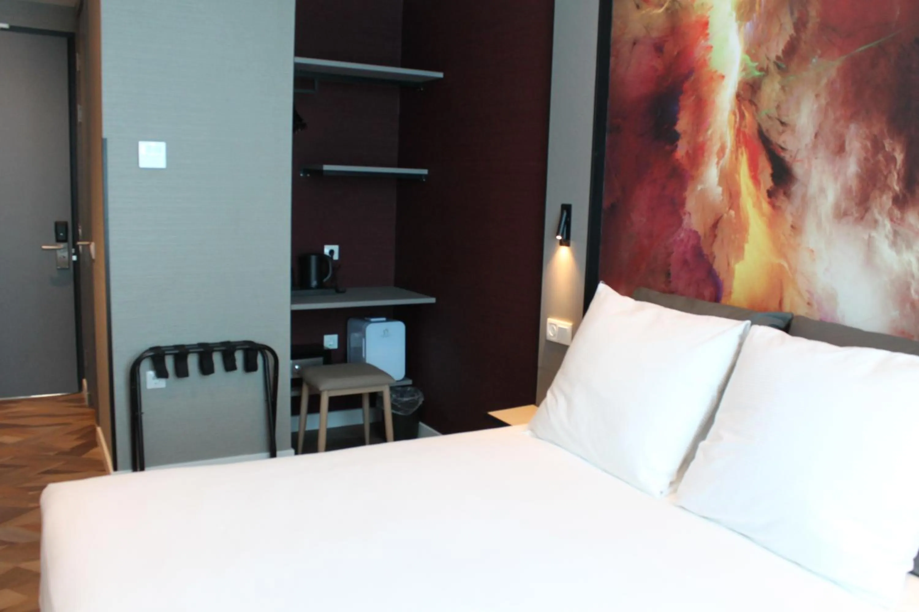 Bedroom, Bed in Nebula Hotel by Ine's