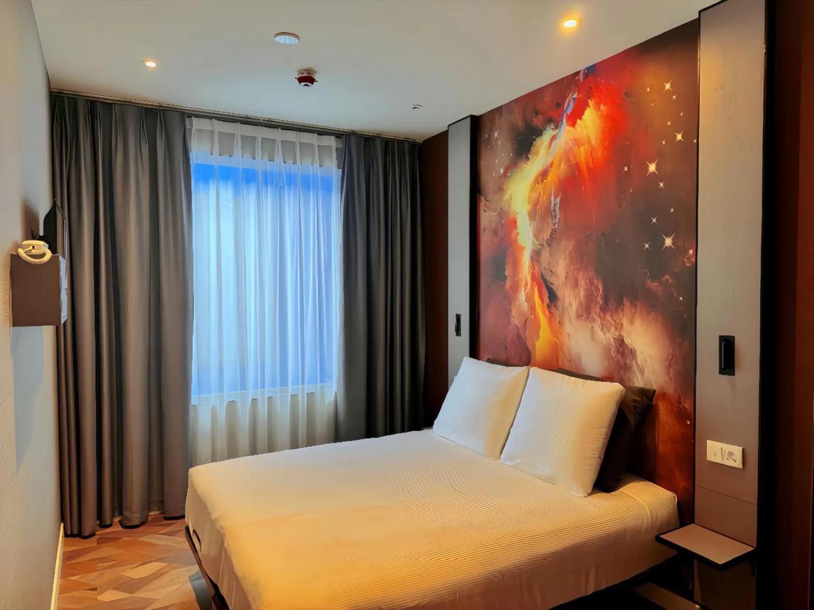 Bedroom, Bed in Nebula Hotel by Ine's