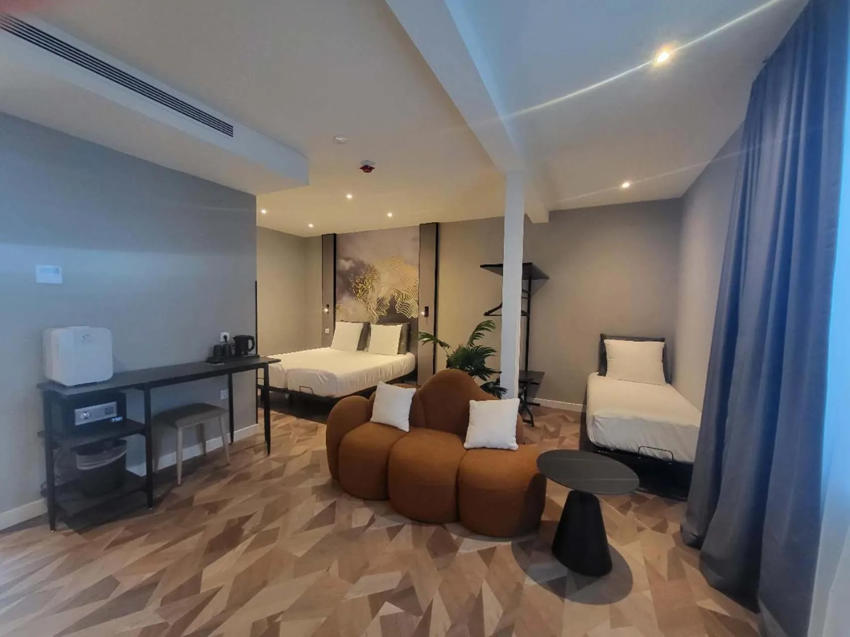 Bed in Nebula Hotel by Ine's