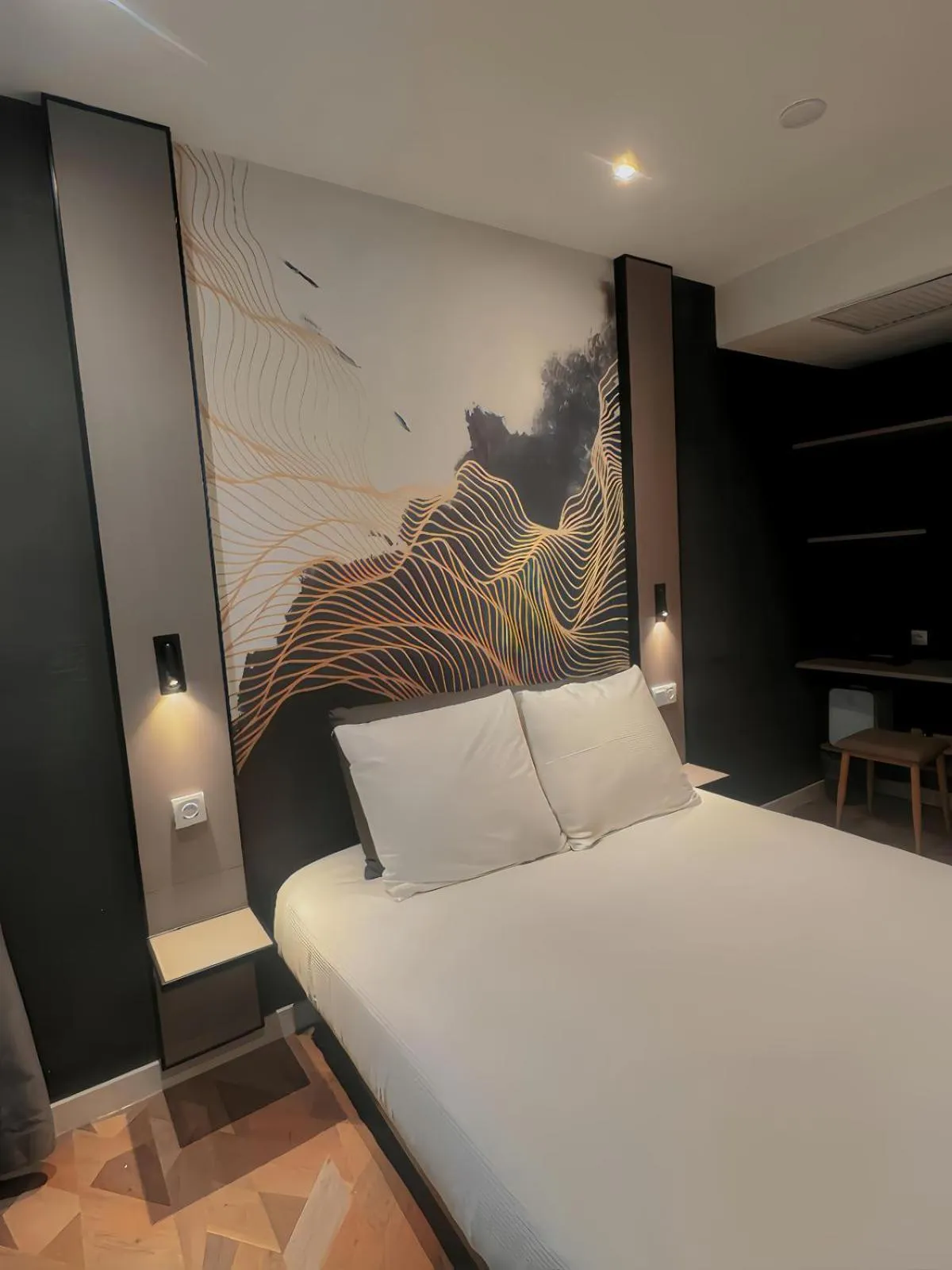 Bedroom, Bed in Nebula Hotel by Ine's