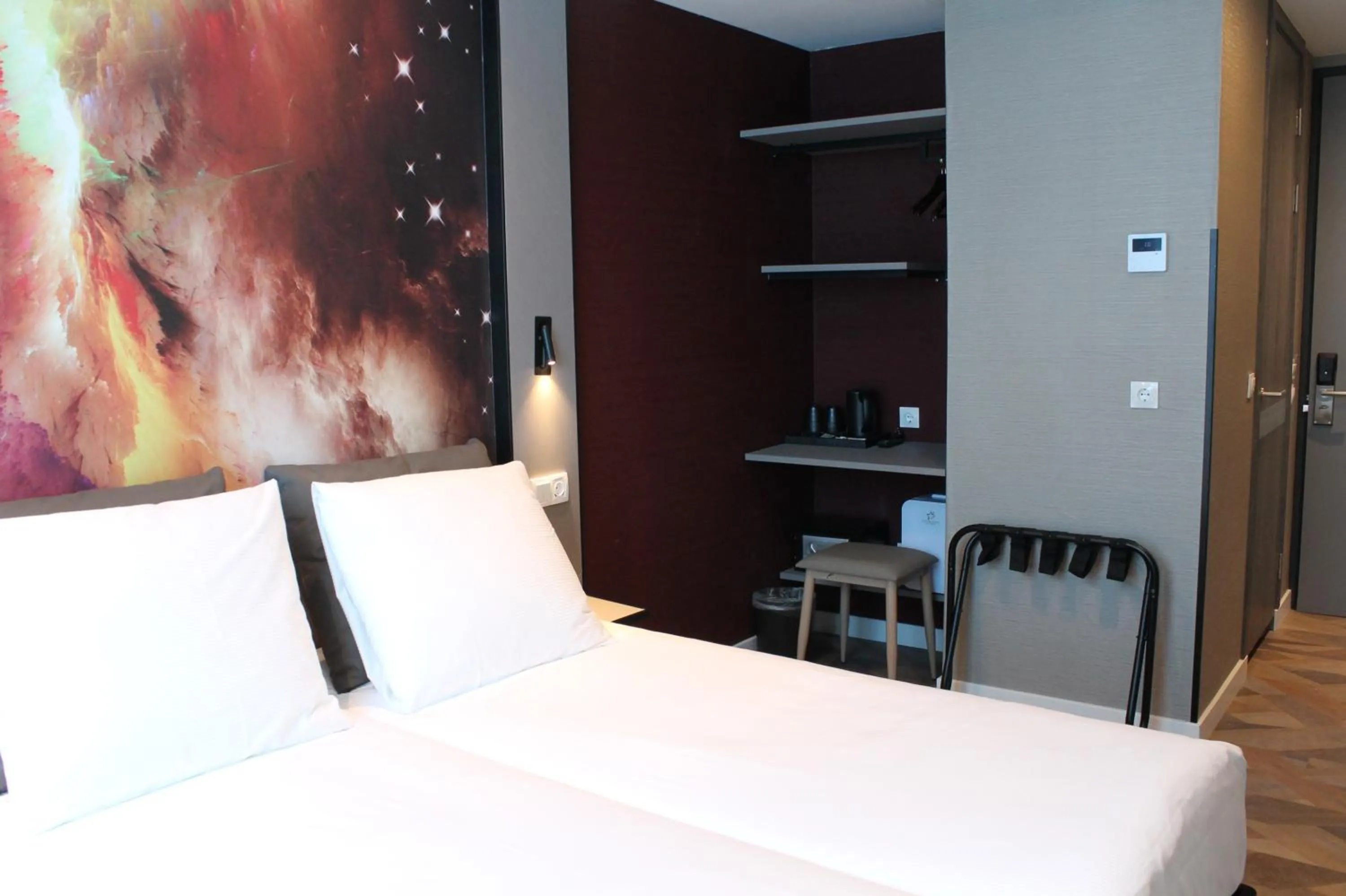 Bedroom, Bed in Nebula Hotel by Ine's