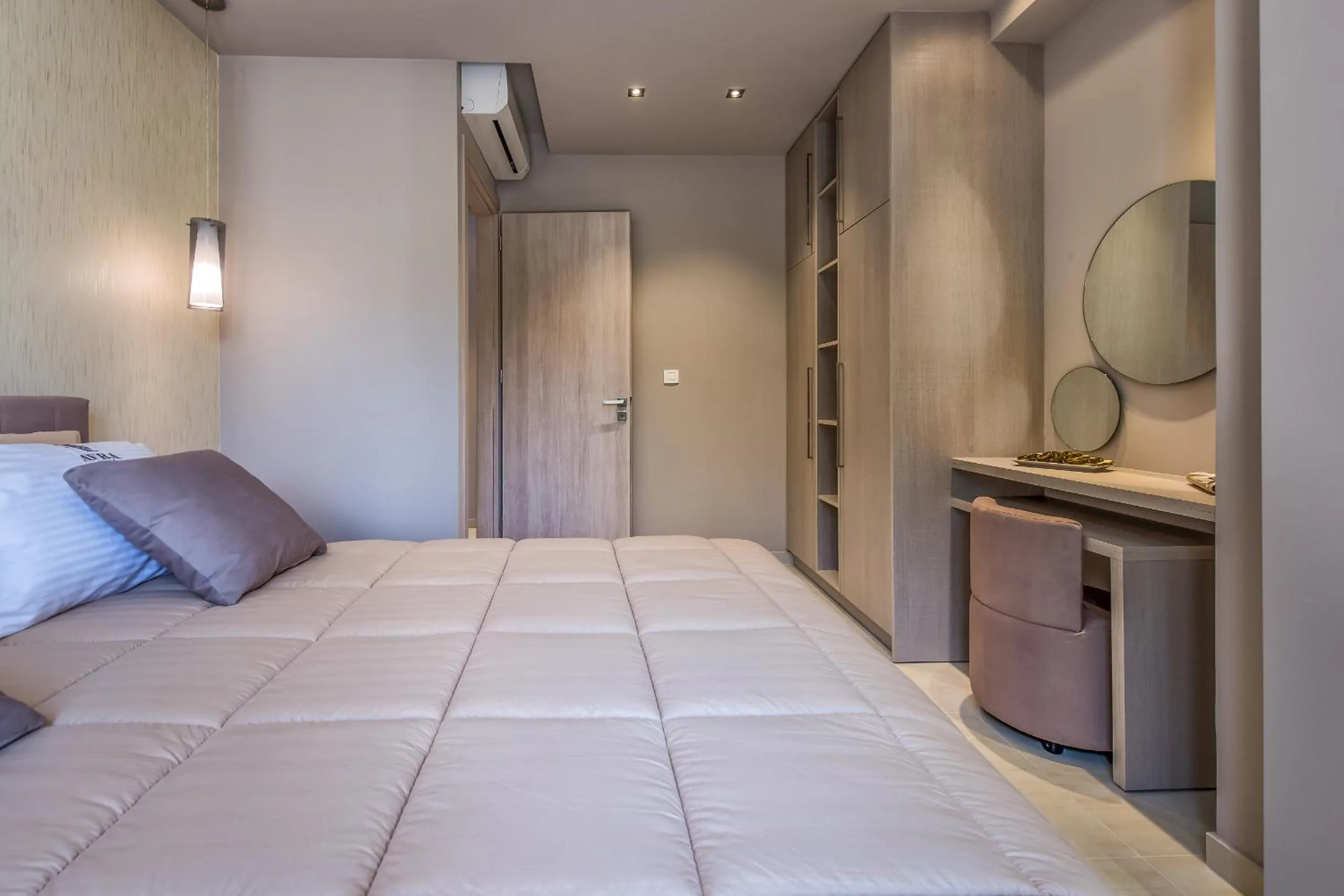 Bed in Avra Luxury Villa & Spa