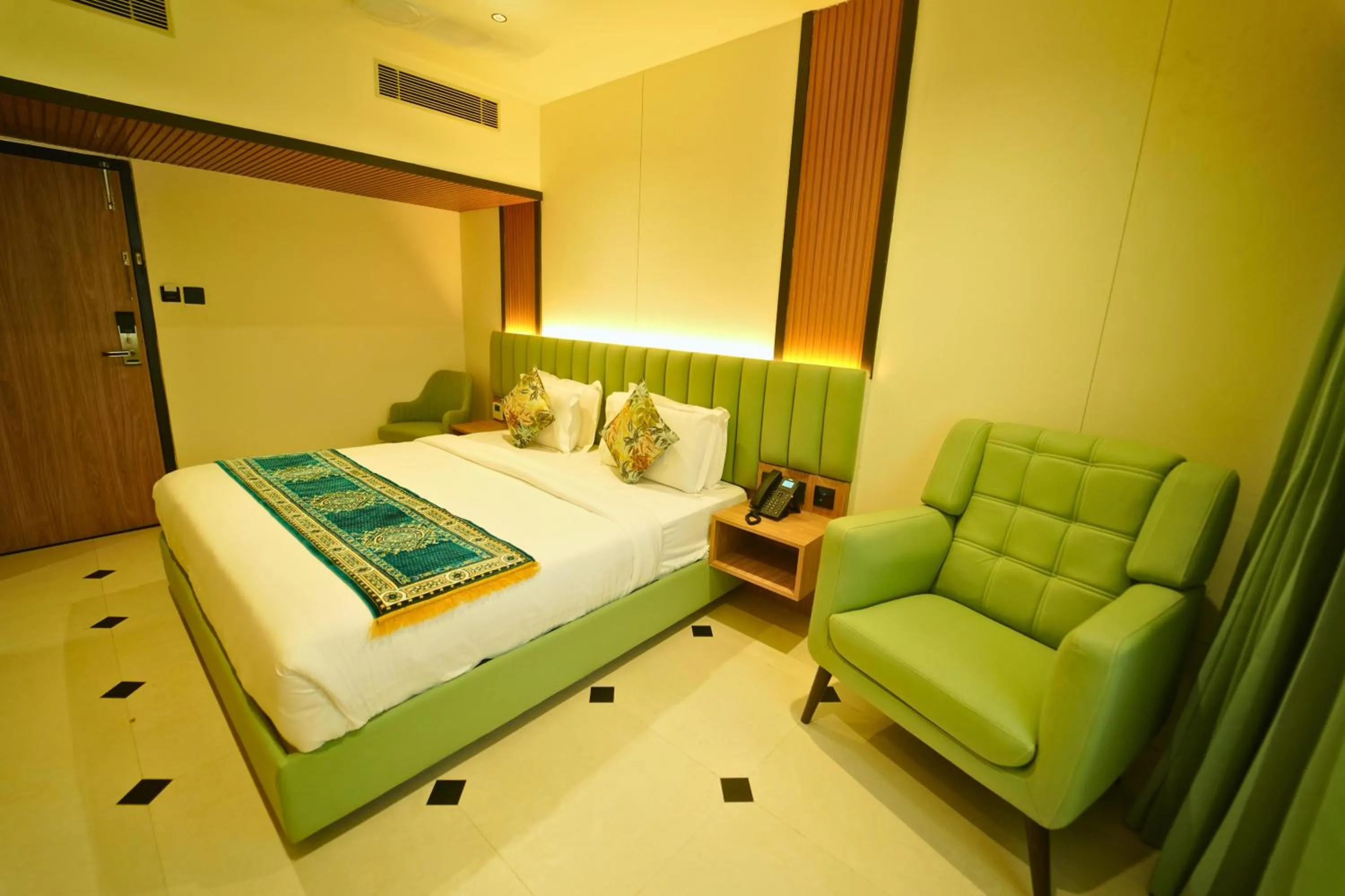 Bedroom, Bed in Yuvraj Land Mark