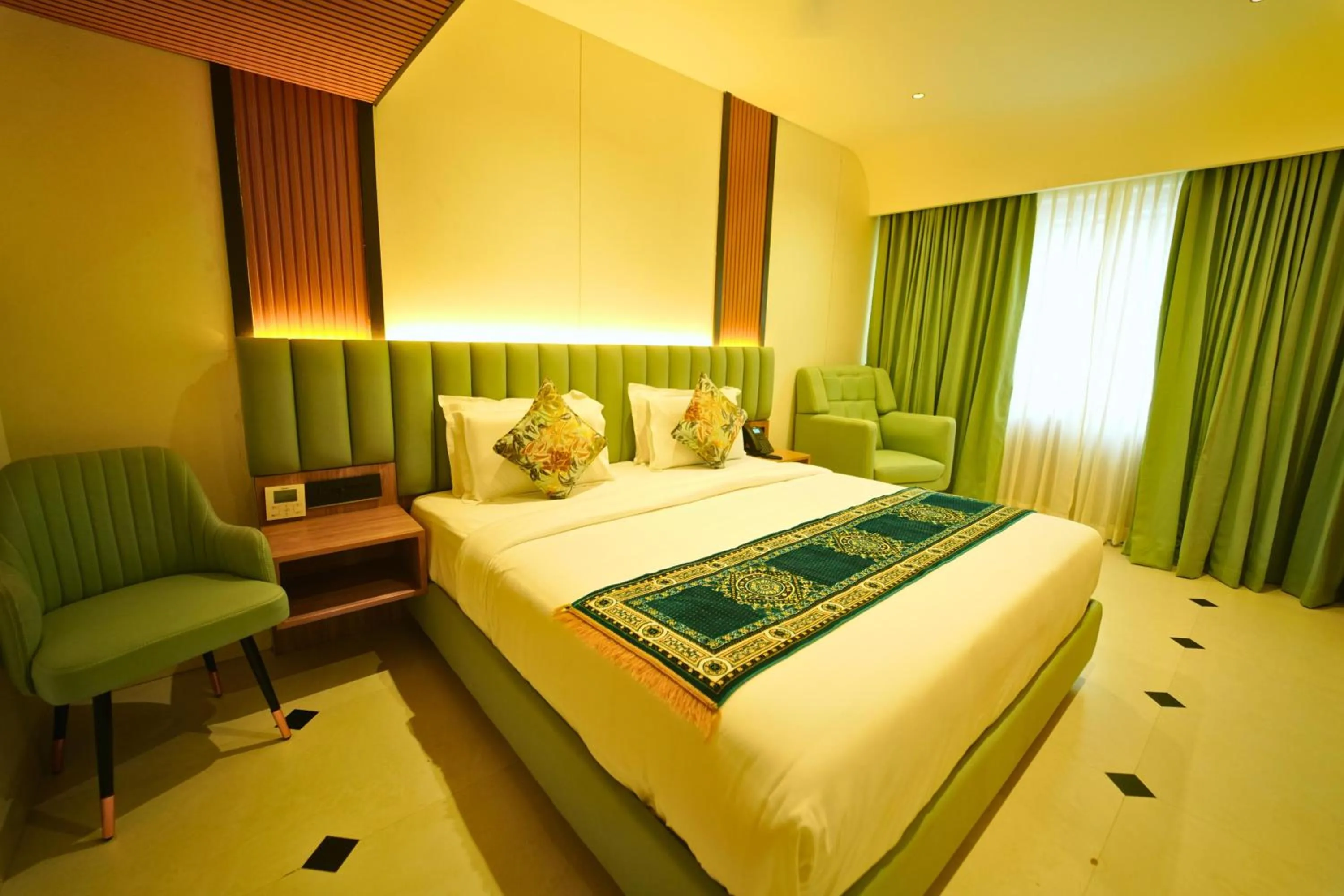 Bedroom, Bed in Yuvraj Land Mark